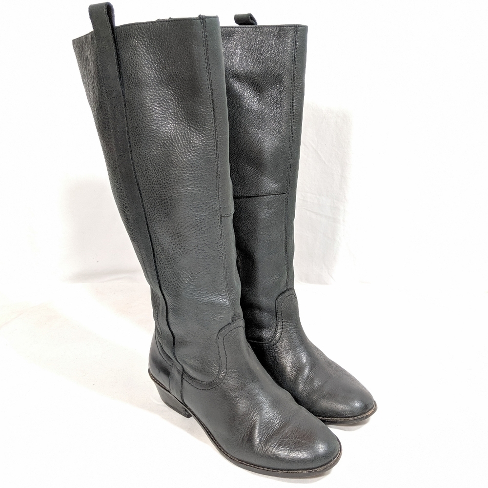 Very Volatile Black Leather 'Whistler'‎ Boots
